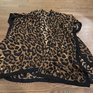 NWT Styliné Women’s Cheetah Shawl - One Size